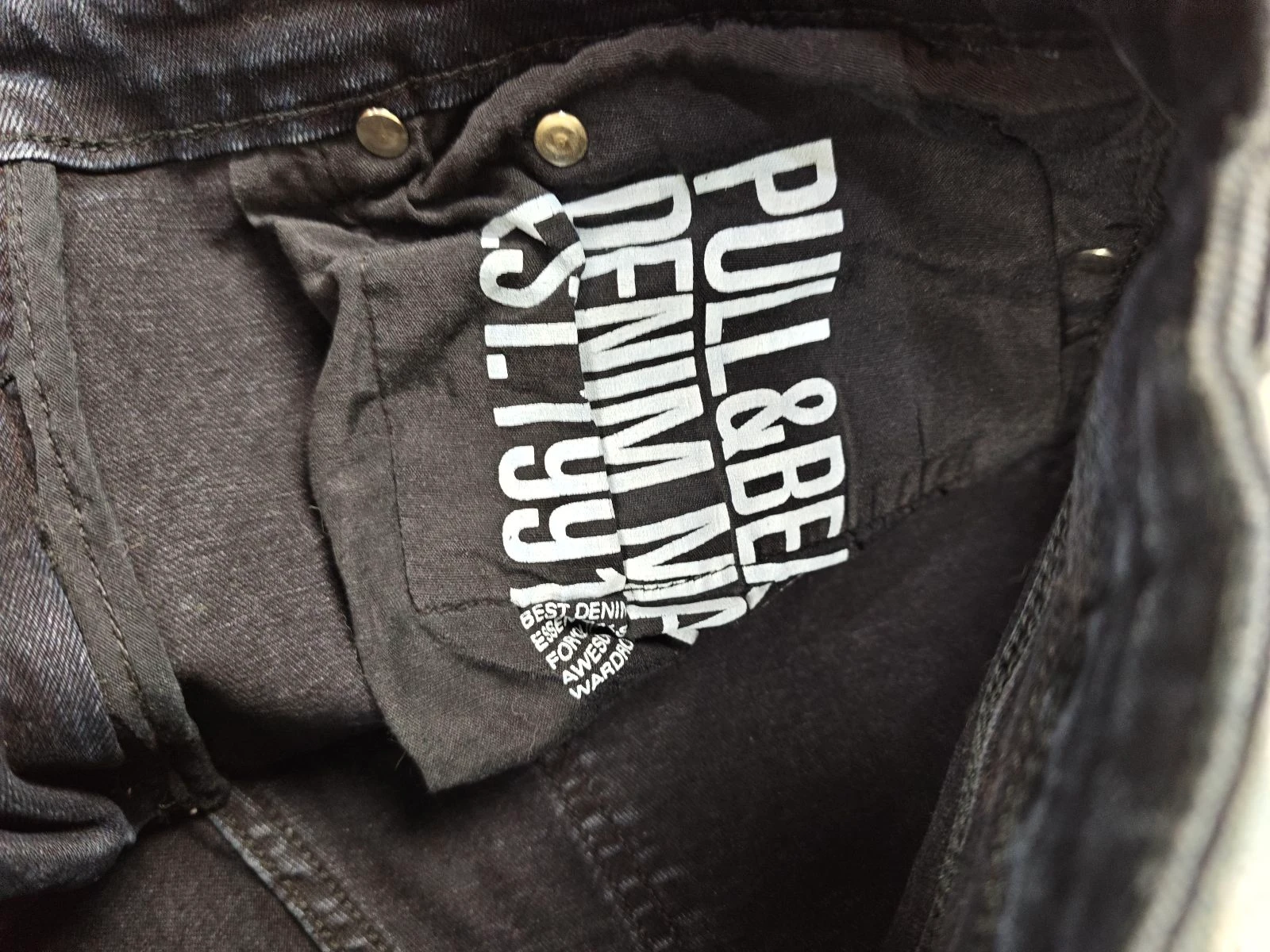 Pull&Bear Calças Skinny Ripped para Homem com Bainha Bruta e Estilo Y2K Streetwear Azul Escuro Tamanho 40 – photo 15